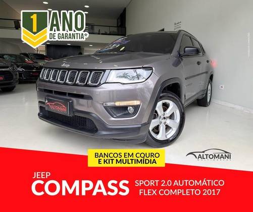 JEEP COMPASS 2.0 16V FLEX SPORT AUTOMÁTICO